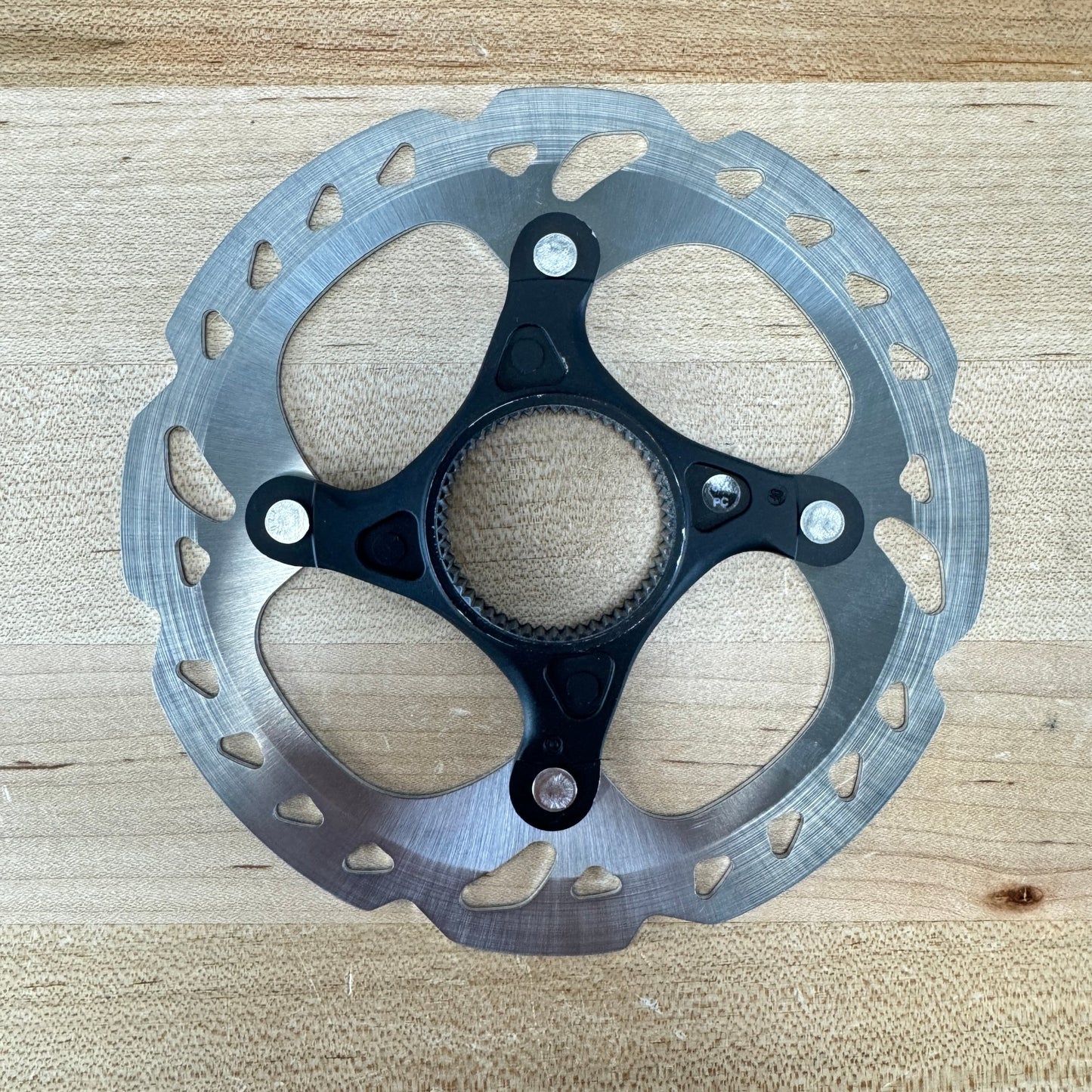 Low Mile! Shimano SM-RT81-SS 140mm Center-Lock Bike Disc Brake Rotor 101g