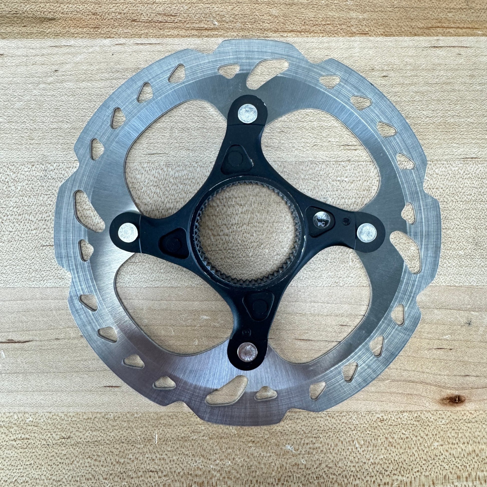 Low Mile! Shimano SM-RT81-SS 140mm Center-Lock Bike Disc Brake Rotor 101g