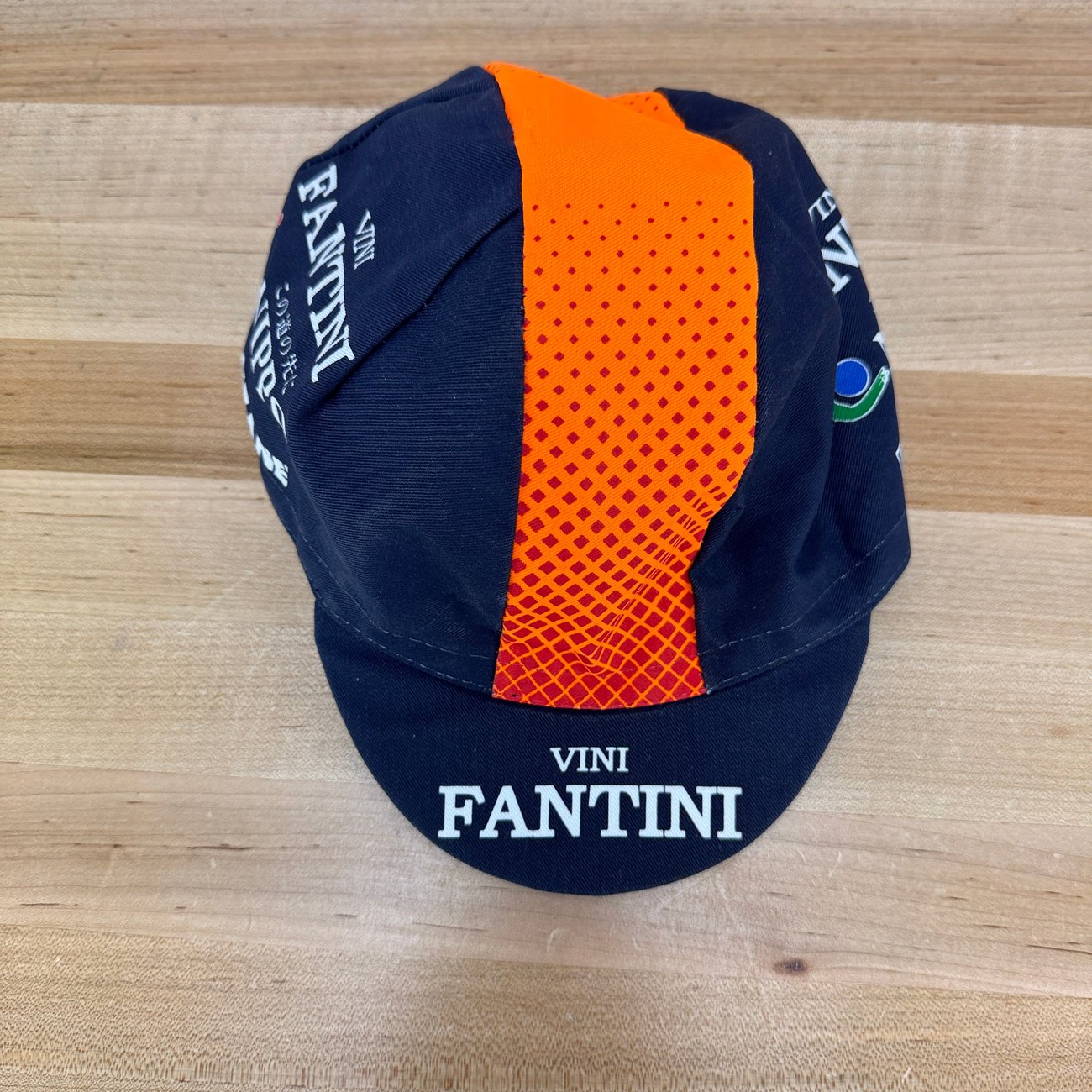 Ale Vini Fantini Custom Blue/Orange Cycling Cap