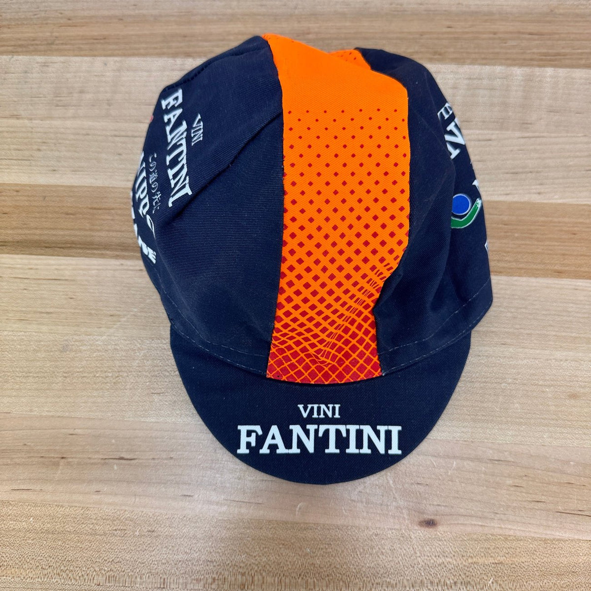 Ale Vini Fantini Custom Blue/Orange Cycling Cap — photo 3 of 5