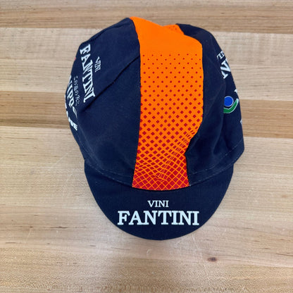Ale Vini Fantini Custom Blue/Orange Cycling Cap
