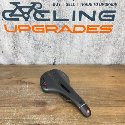 Astute Italia Star Lite Pilarga VT Carbon Rails 145mm Road Bike Saddle 229g