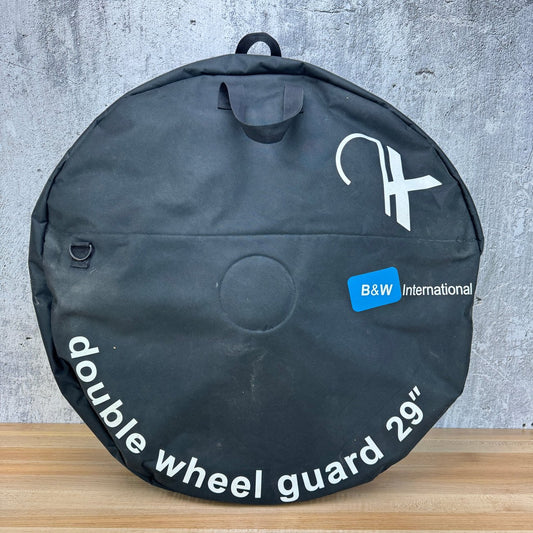 B&W Double Wheel Guard Padded Road MTB Gravel Cycling Wheel Bag 700c / 29"
