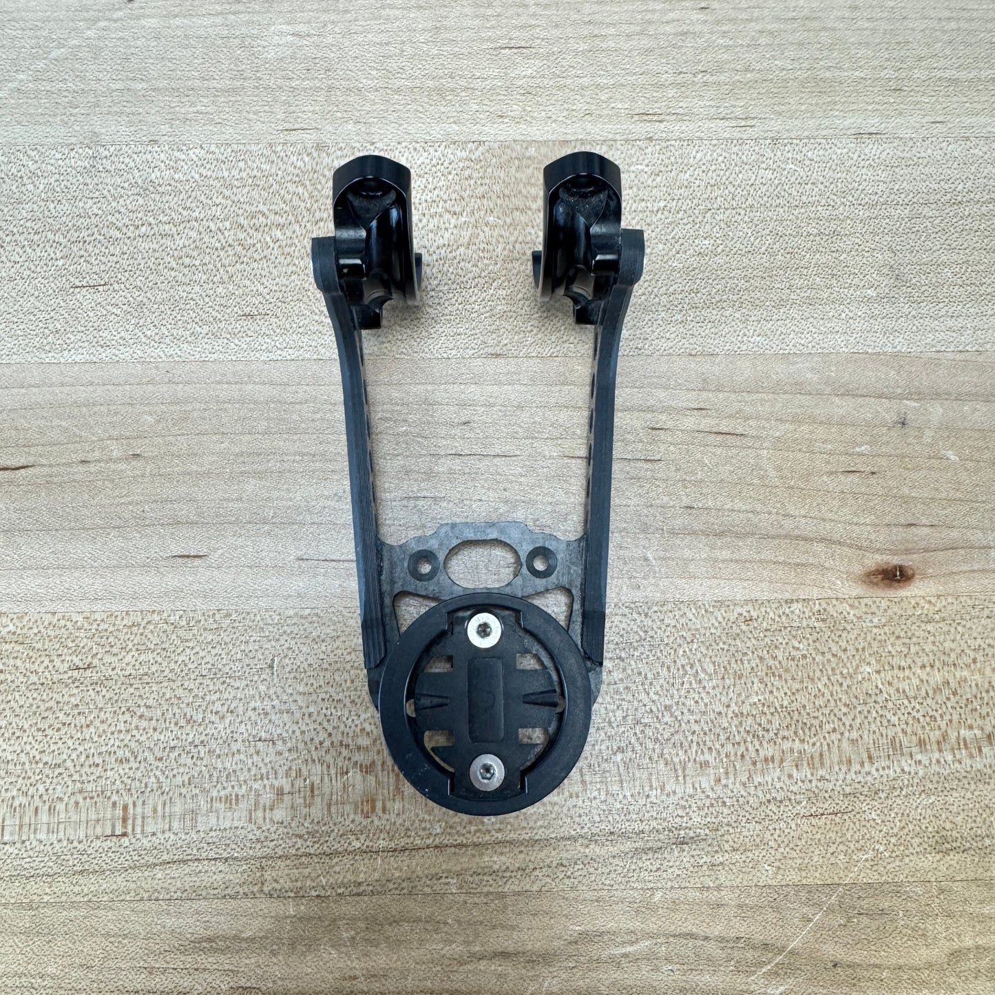 Low Mile! Extralite HyperStem -12º 120mm With CH-02 Computer Holder Black Aluminum Stem