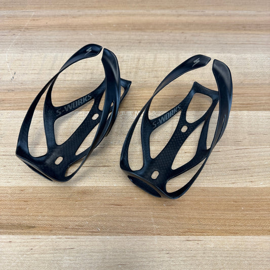 Specialized S-Works Carbon Rib Cage III Matte Water Bottle Cages