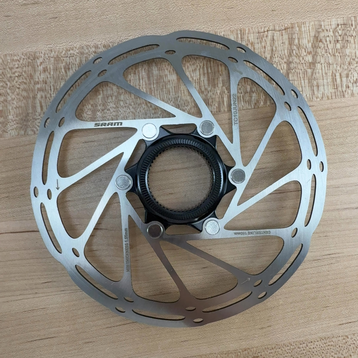 New Take Off! SRAM Centerline Centerlock 160/160mm Disc Brake Rotors MSRP $100 — photo 5 of 7