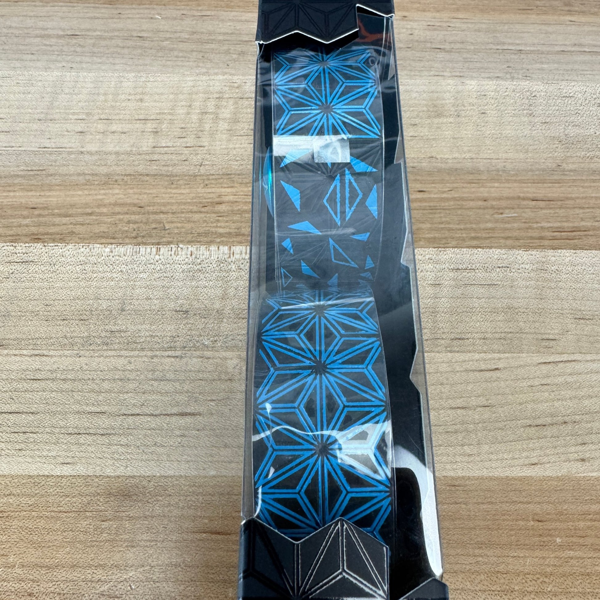 New! Supacaz Super Sticky Kush Tape Star Fade Neon Blue/Ano Blue Plugs Bar Tape MSRP $50