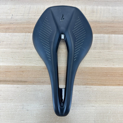 Specialized Power Comp 143mm 7x7mm Steel Rails Black Bike Saddle 232g