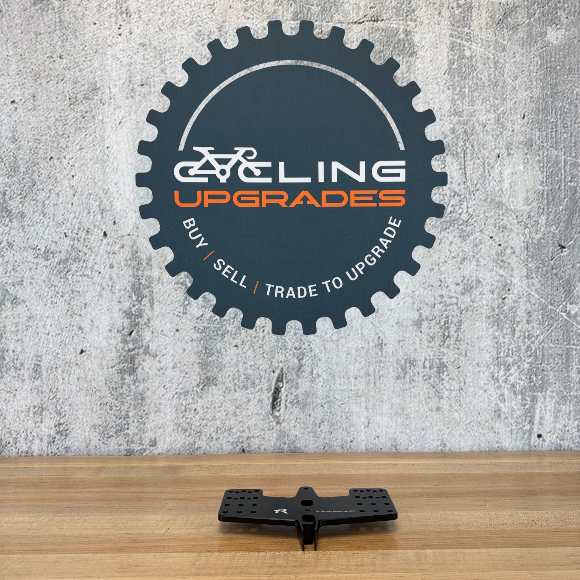Low Mile! Tririg Super-X Adapter Plate for Canyon Speedmax CFR Alloy TT Cockpit