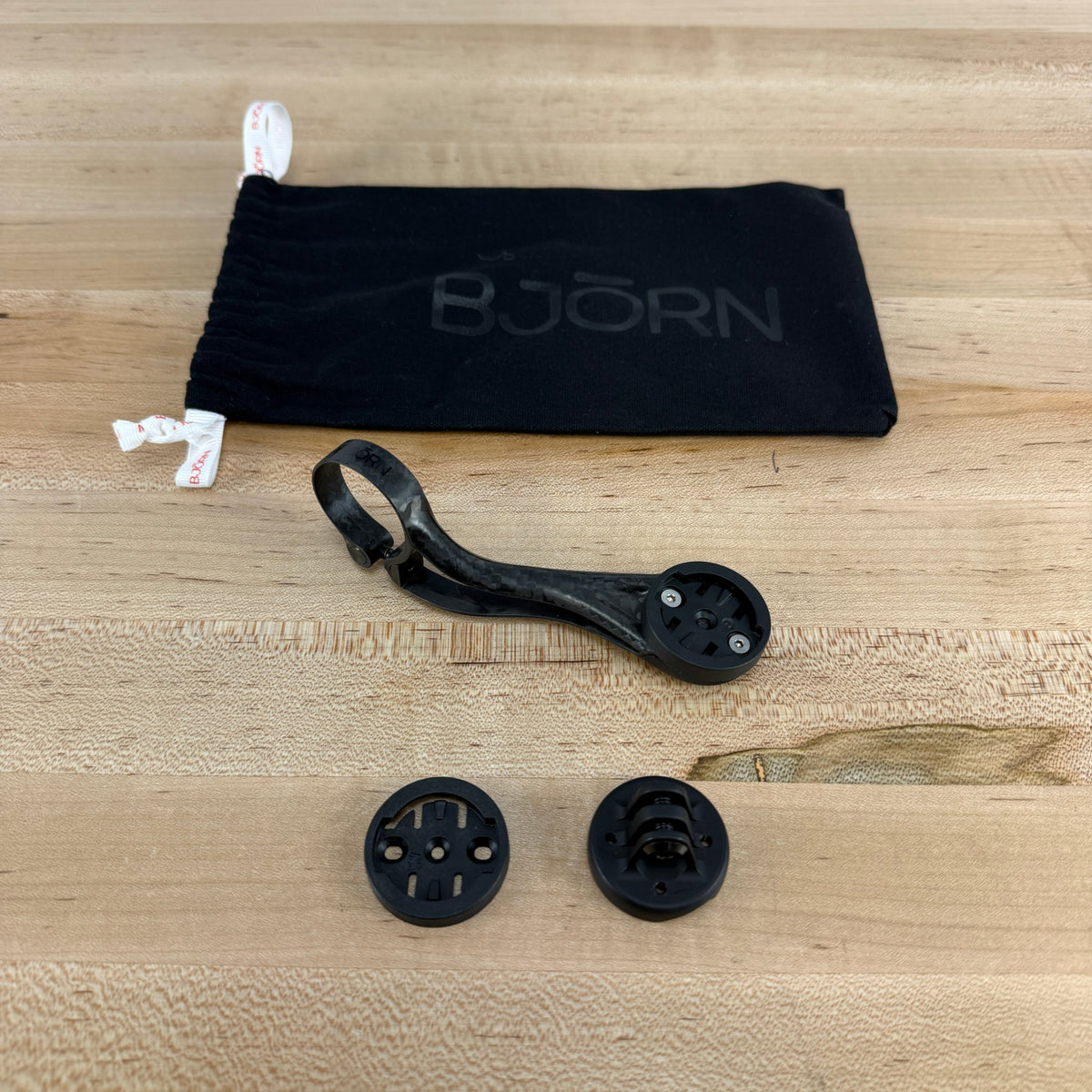 New! Bjorn Lapka Plus Carbon Bike Computer Mount w/ Go Pro/Accessory Mount 24g — photo 5 of 5