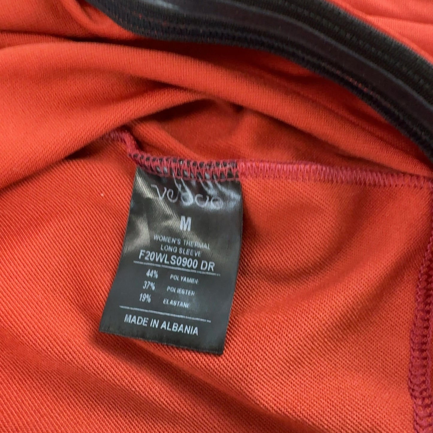 Velocio Recon Hardshell Medium Red Women's Cold Weather Cycling Jacket