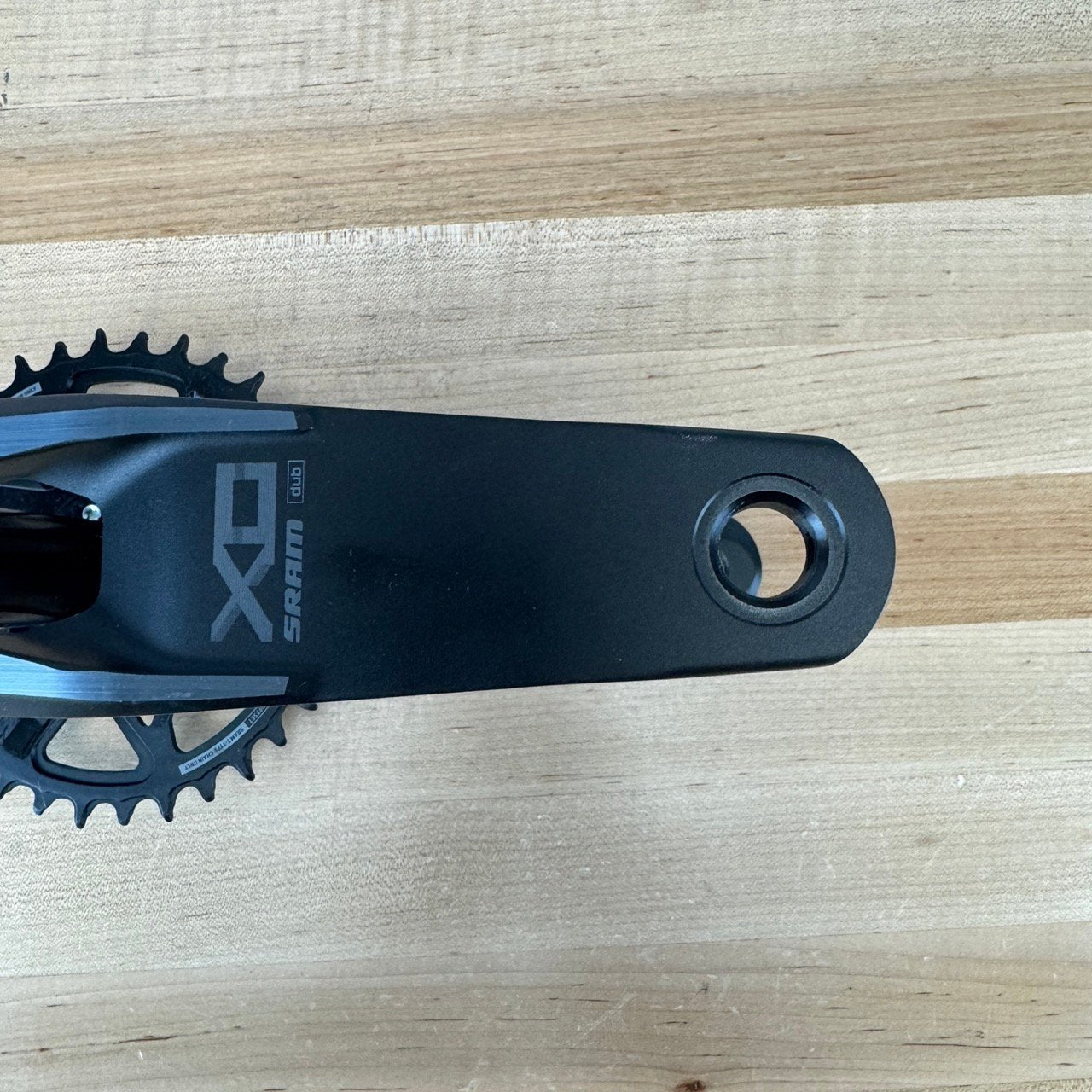 Low Mile! SRAM Eagle X0 T-Type AXS Power Meter Crankset with Chainrings