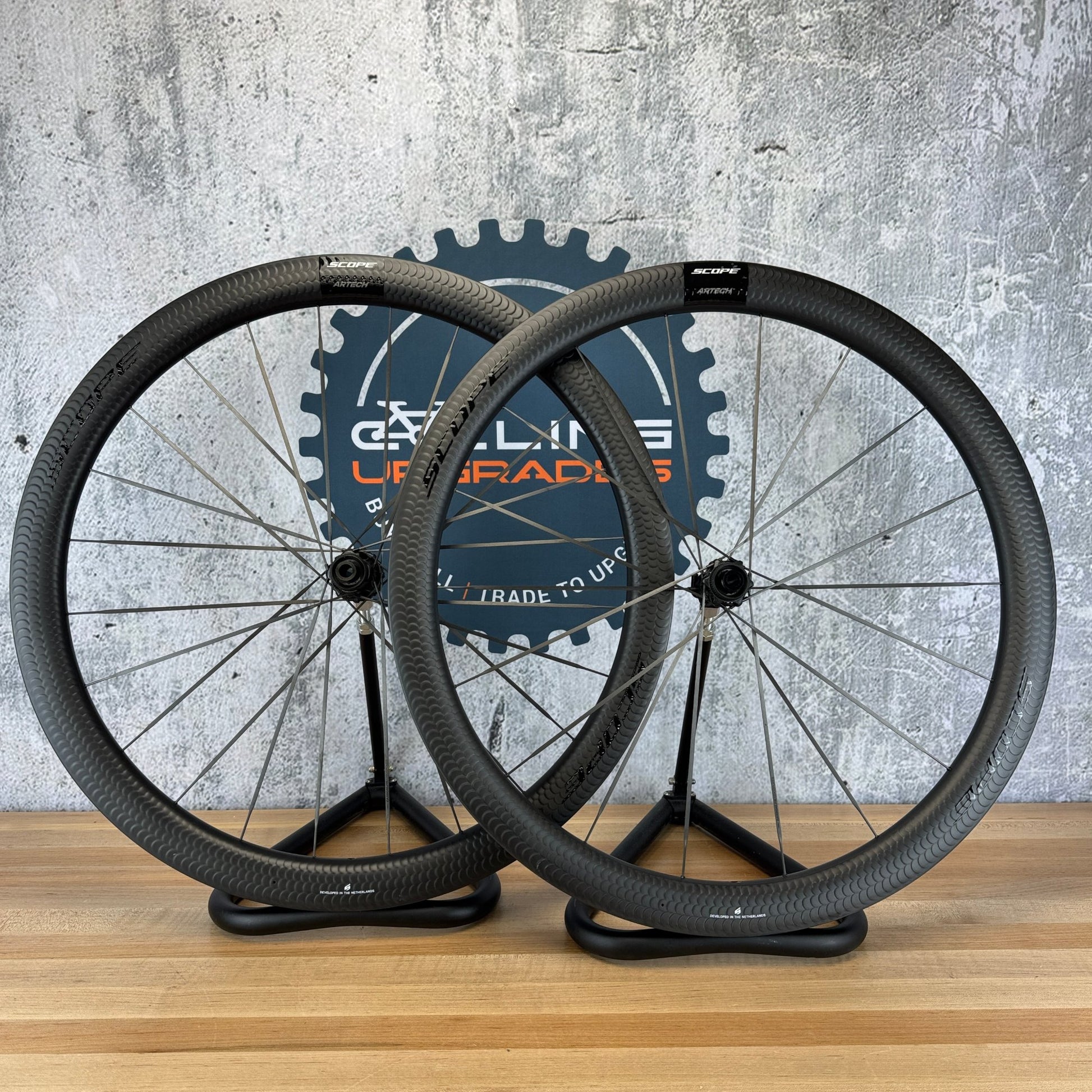 Light Use! 2025 Scope Artech 4.G 700c Carbon Wheelset