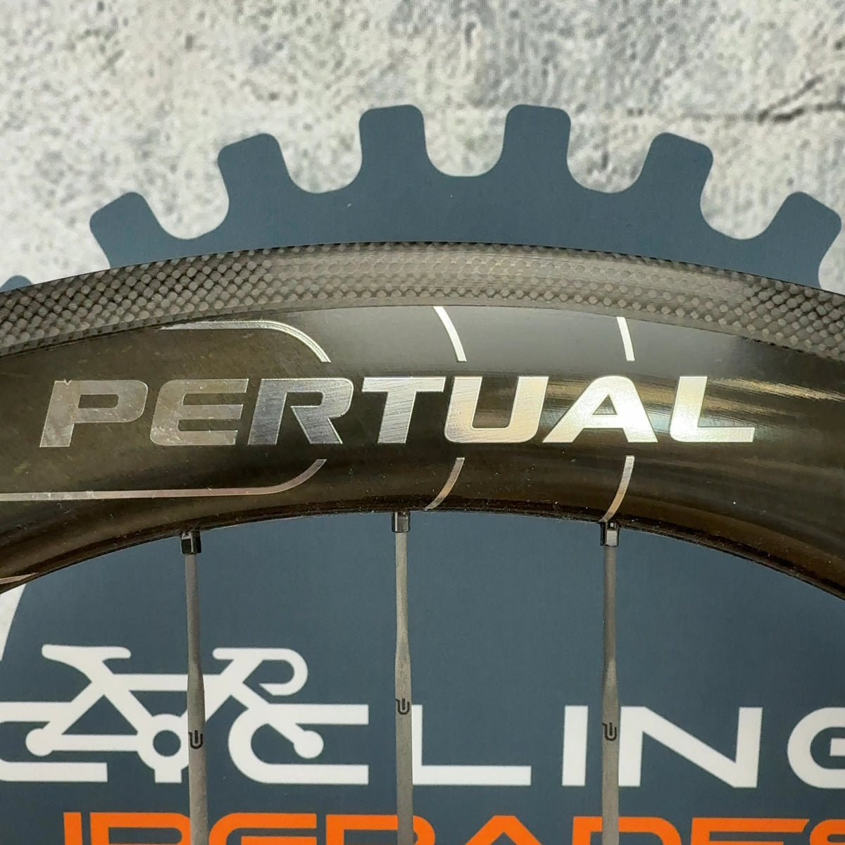 Pertual Sharp 52/58 Rim Brake Ceramic Quick Release 700c Carbon Wheelset 1464g