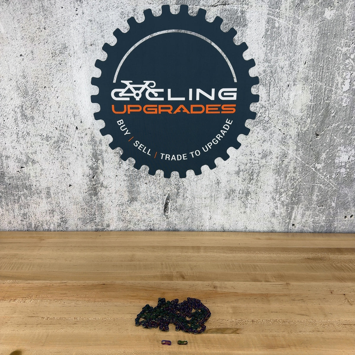 Low Mile! SRAM Red AXS Flattop E1 Rainbow 116 Links 12/13-Speed Chain w / Master