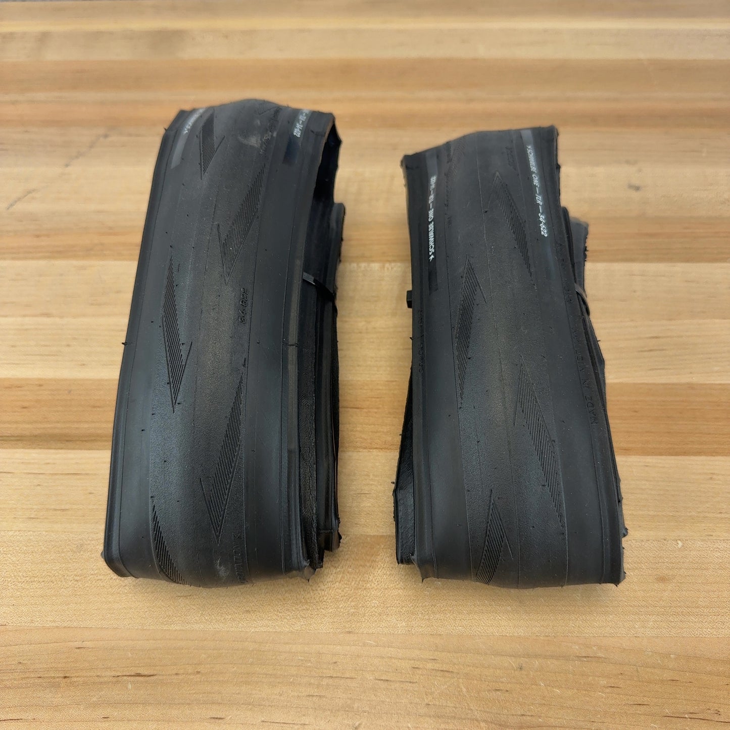 New! Pair Schwalbe One TLR 34mm Road Tires