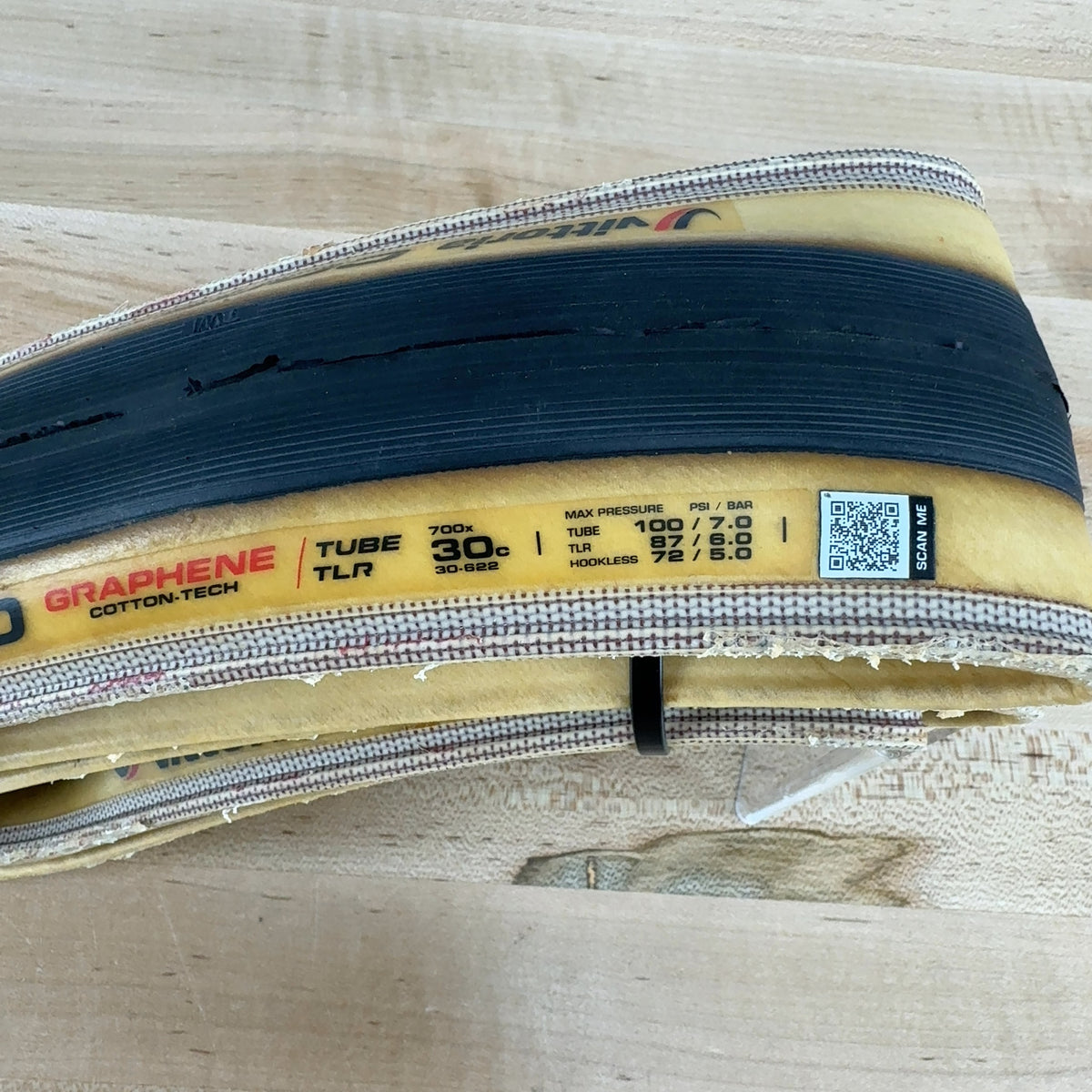 New Take Off! Vittoria Corsa Pro Tubeless 700x30mm Single Road Tire 280g — photo 5 of 5