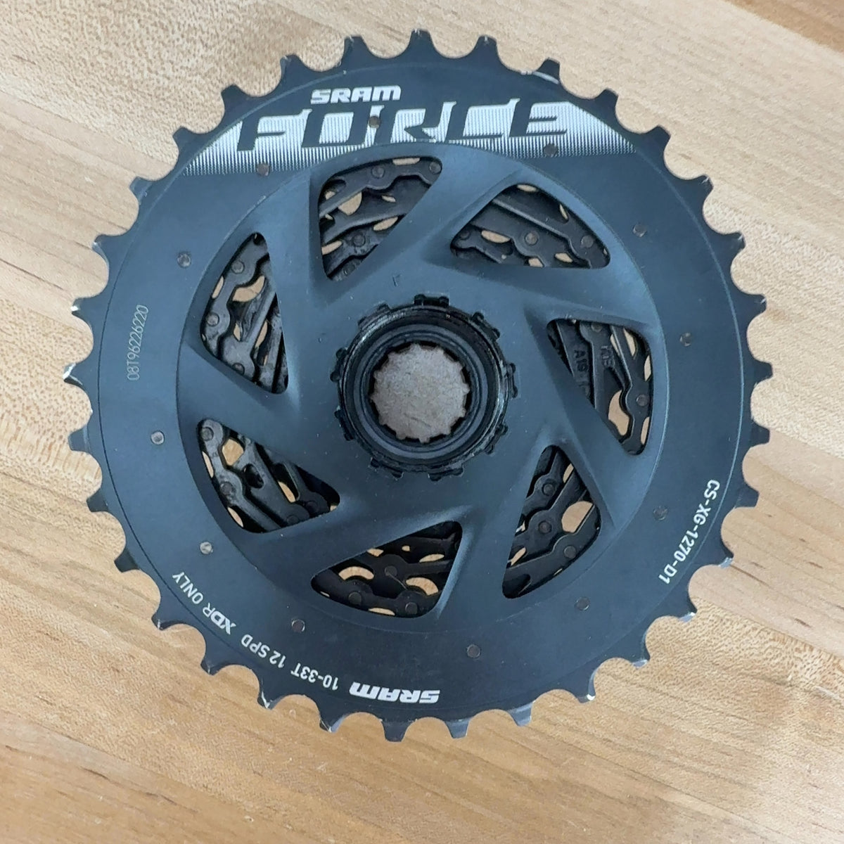Low Mile! SRAM Force AXS XG-1270 D1 10-33t 12-Speed Road Bike Cassette 265g