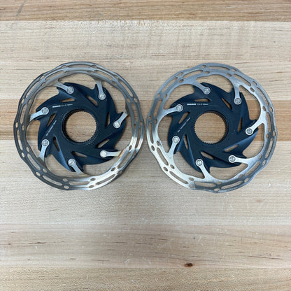 Low Mile! SRAM CenterLine XR 140/140mm Centerlock Bike Pair Brake Rotors 219g