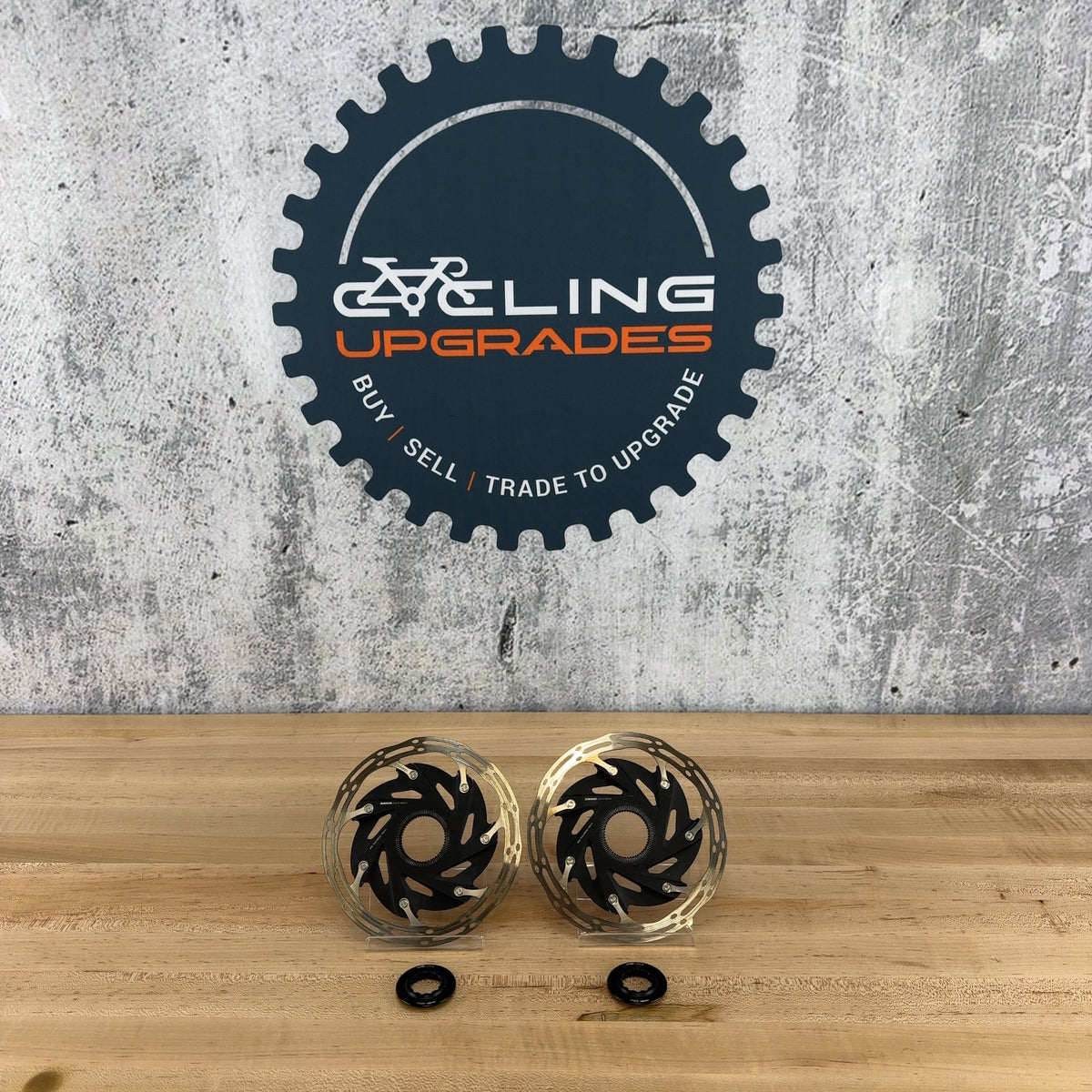 Low Mile! SRAM Centerline CLX-R Center Lock 160/160mm Disc Brake Rotors 282g — photo 2 of 7