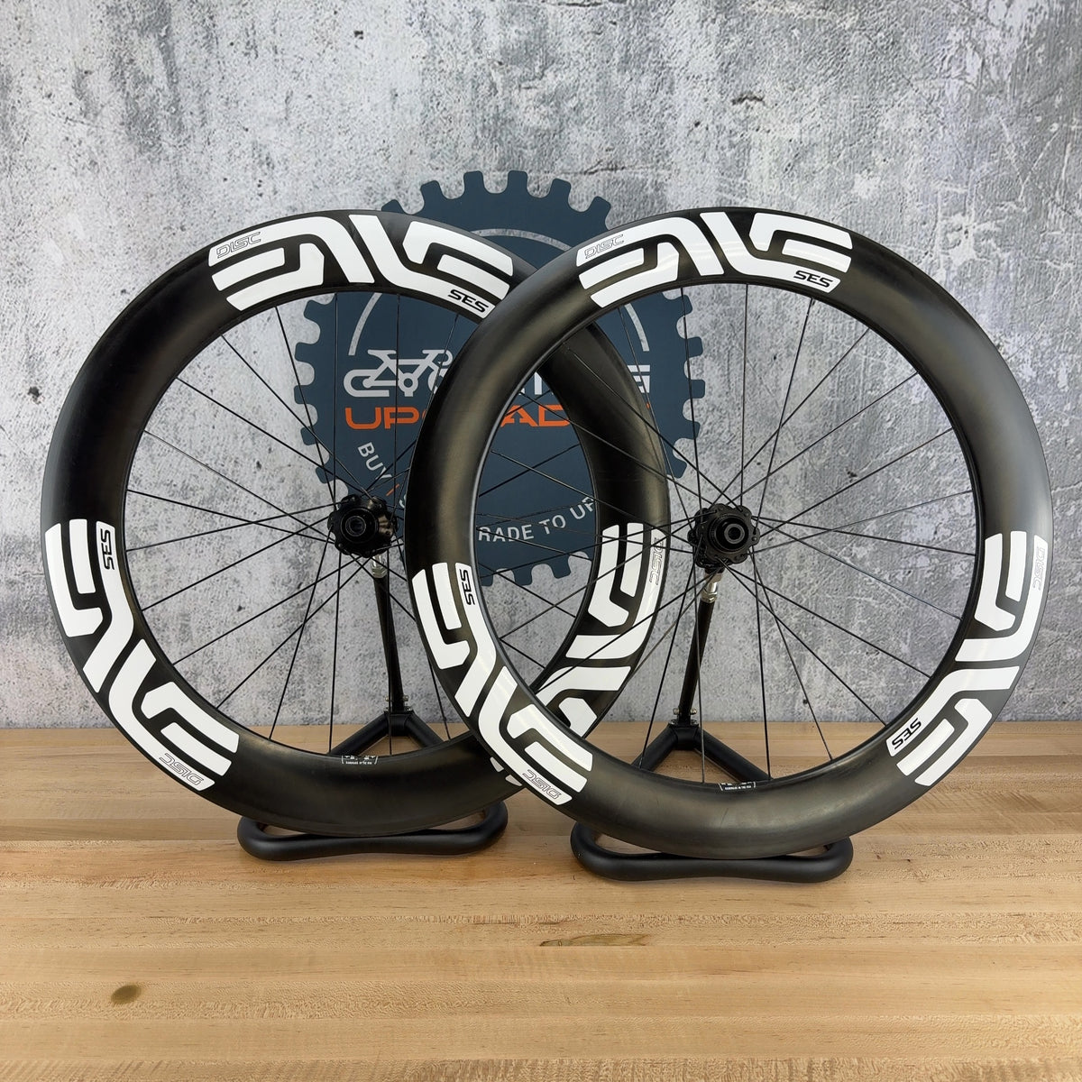 Light Use! Enve SES 7.8 Carbon Tubeless Road TT/Triathlon Wheelset 700c 1513g — photo 2 of 10