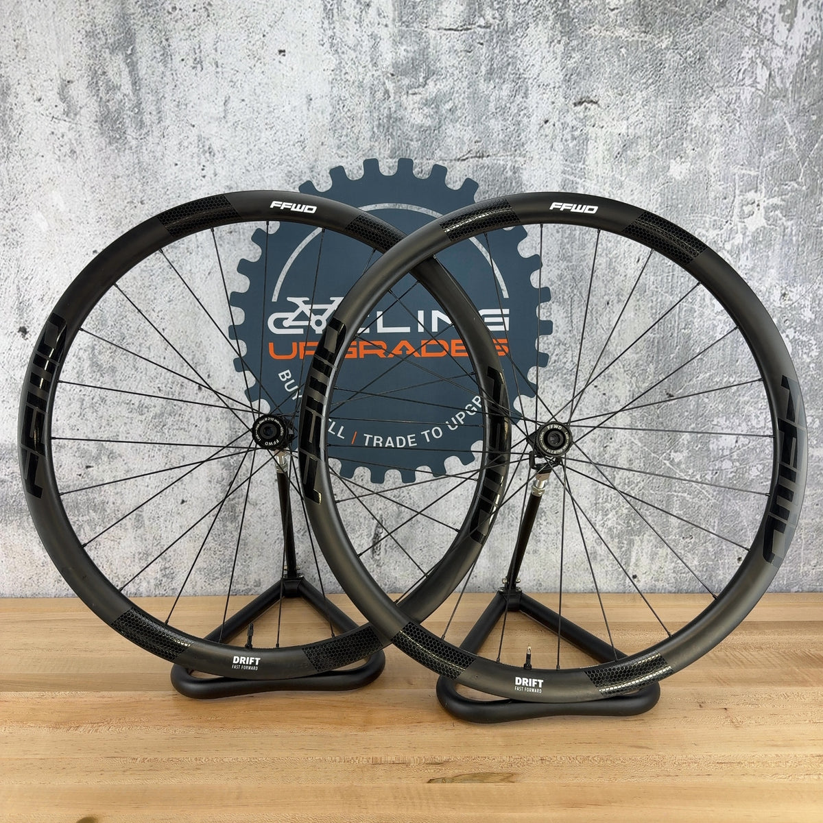 Light Use! FFWD Drift Dt 240 Hubs Carbon Gravel Bike Wheelset 700c 1583g — photo 2 of 10