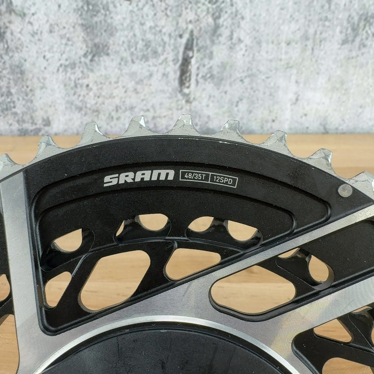 Low Mile! SRAM Red AXS E1 Power Meter 48/35t 12 Speed Chainring Set 264g — photo 2 of 5