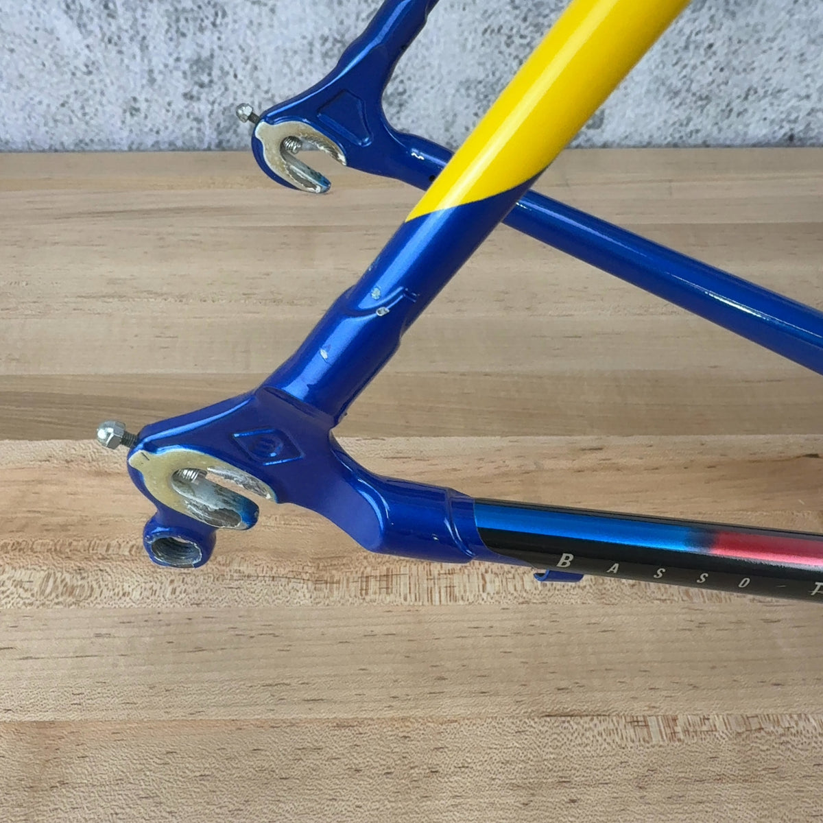 1996 Basso Loto 56cm Campagnolo Prodotti Speciali Vintage Steel Bike Frameset — photo 16 of 22