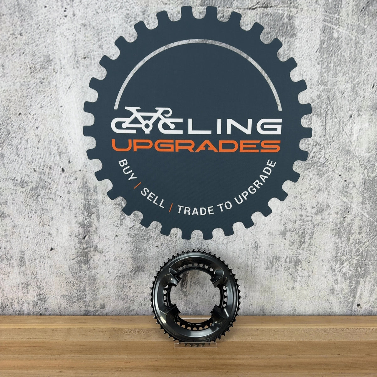 Light Use! Shimano Dura-Ace R9100 50/34t 11-Speed Bike Chainring Set 135g — photo 2 of 4