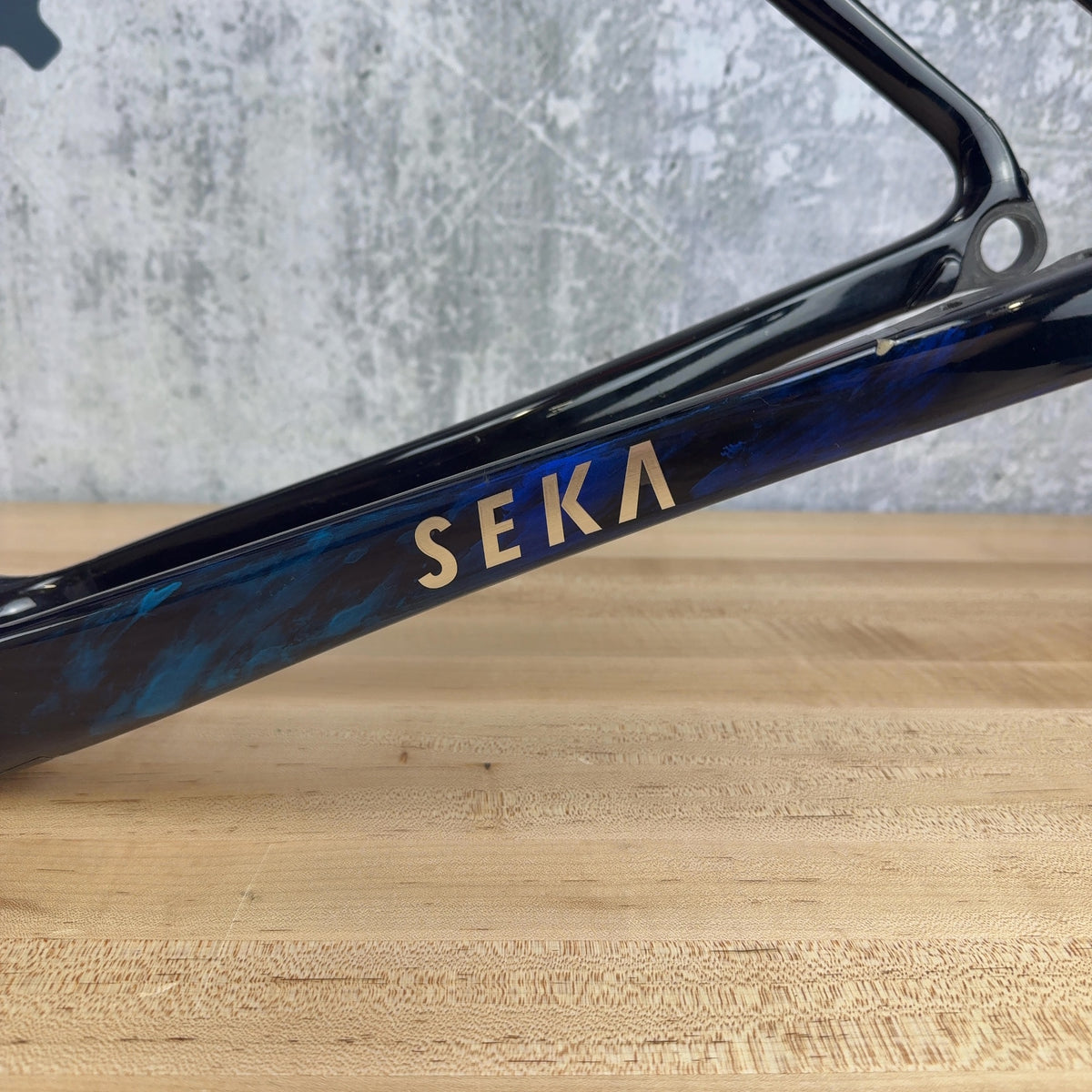 Mint! 2026 SEKA ExAero GR 58cm Mariana Blue Carbon Gravel Brake Frameset 700c — photo 13 of 28