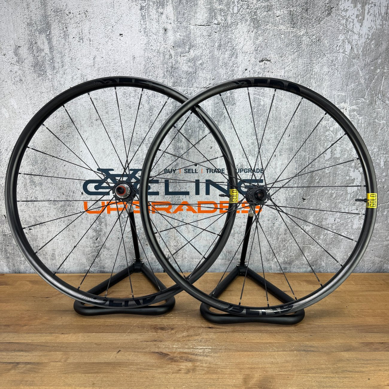 New! Berd HAWK30 Gold Carbon 30mm XC 29" MTB Wheelset 1022g (In Stock)