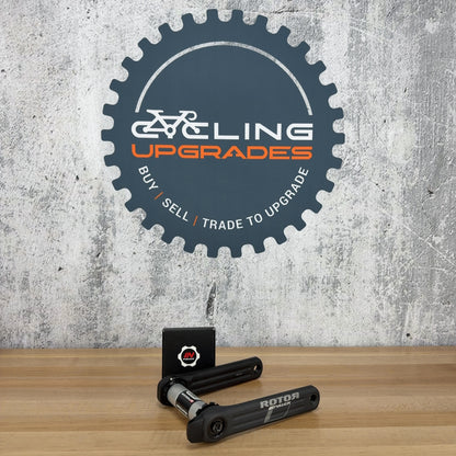 Light Use! Rotor INpower OCP Direct-Mount 165mm 30mm Crank Arm Assembly MSRP$799