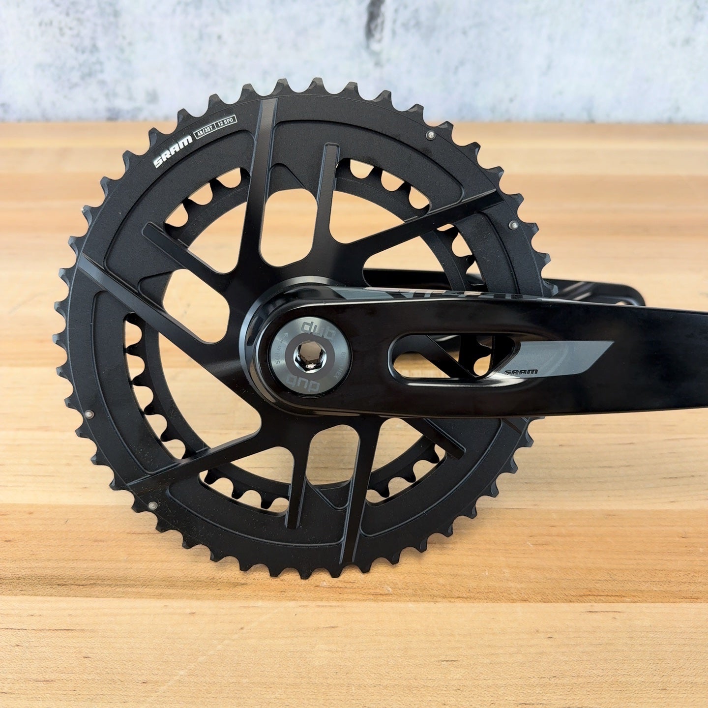 New Take Off! SRAM Rival AXS E1 170mm DUB 48/35t 12-Speed Crankset MSRP $220