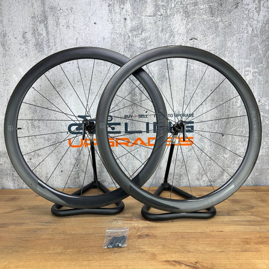 Black Inc Fifty C Carbon Tubeless Rim Brake CeramicSpeed Wheelset 700c 1475g