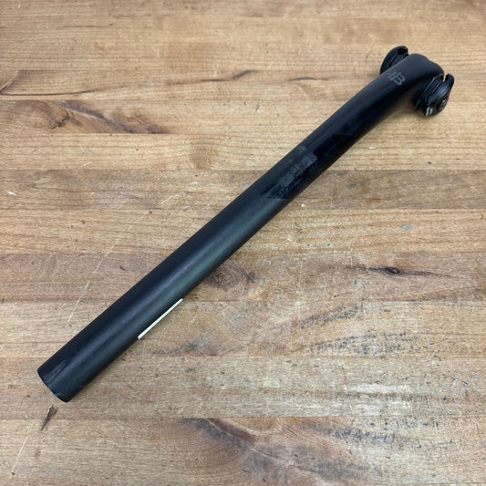 Black Inc Road Carbon 27.2mm x 350mm 25mm Offset Bike Seatpost 186g