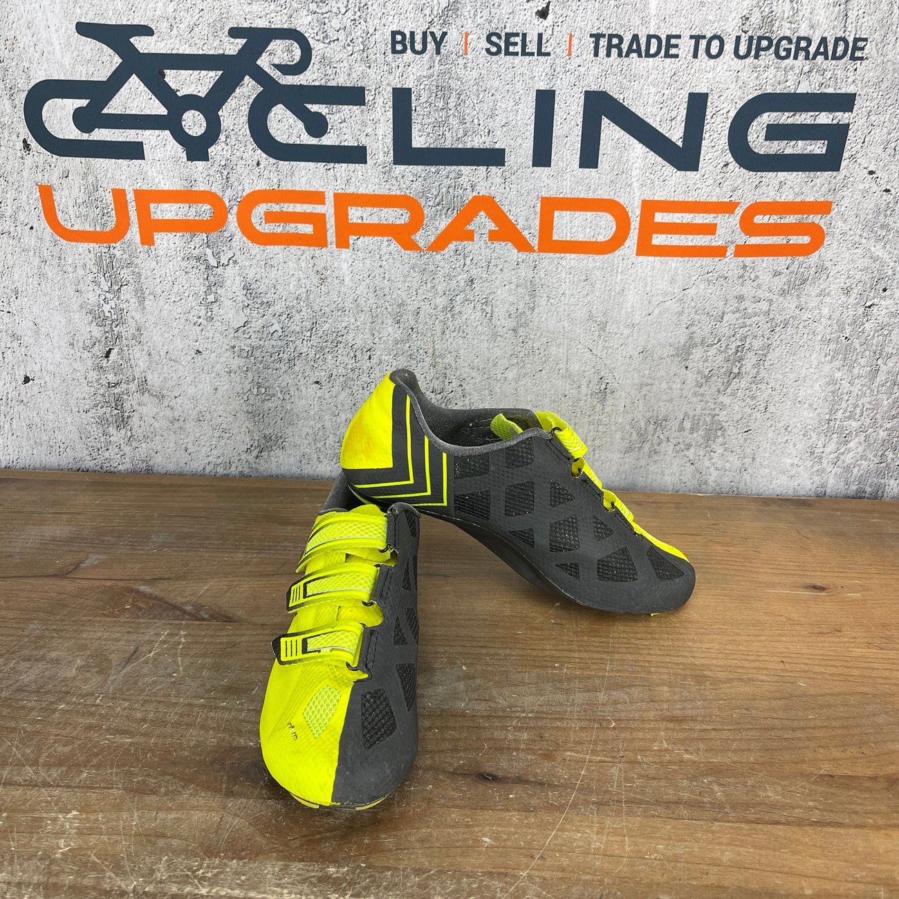 ウェア Bontrager XXX Road LTD Shoe EU41 Bontrager XXX EU 41 US 8 3-Bolt Visibility Yellow Road Bike Men's