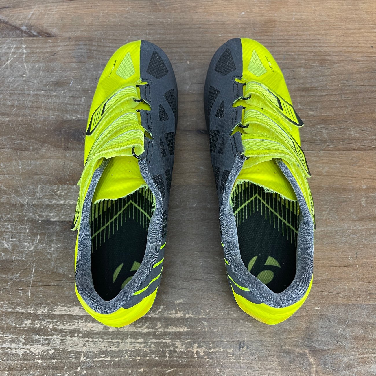Bontrager XXX EU 41 US 8 3-Bolt Visibility Yellow Road Bike Men's