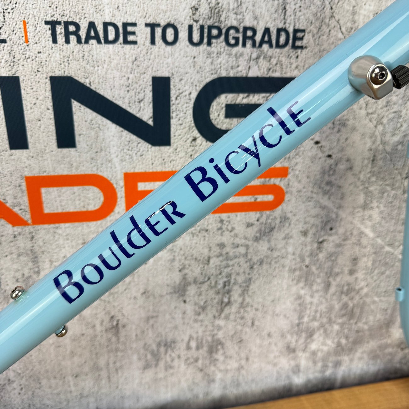 Boulder Bicycle All Road Randonneur 59cm Rim Brake Steel Frameset 650b