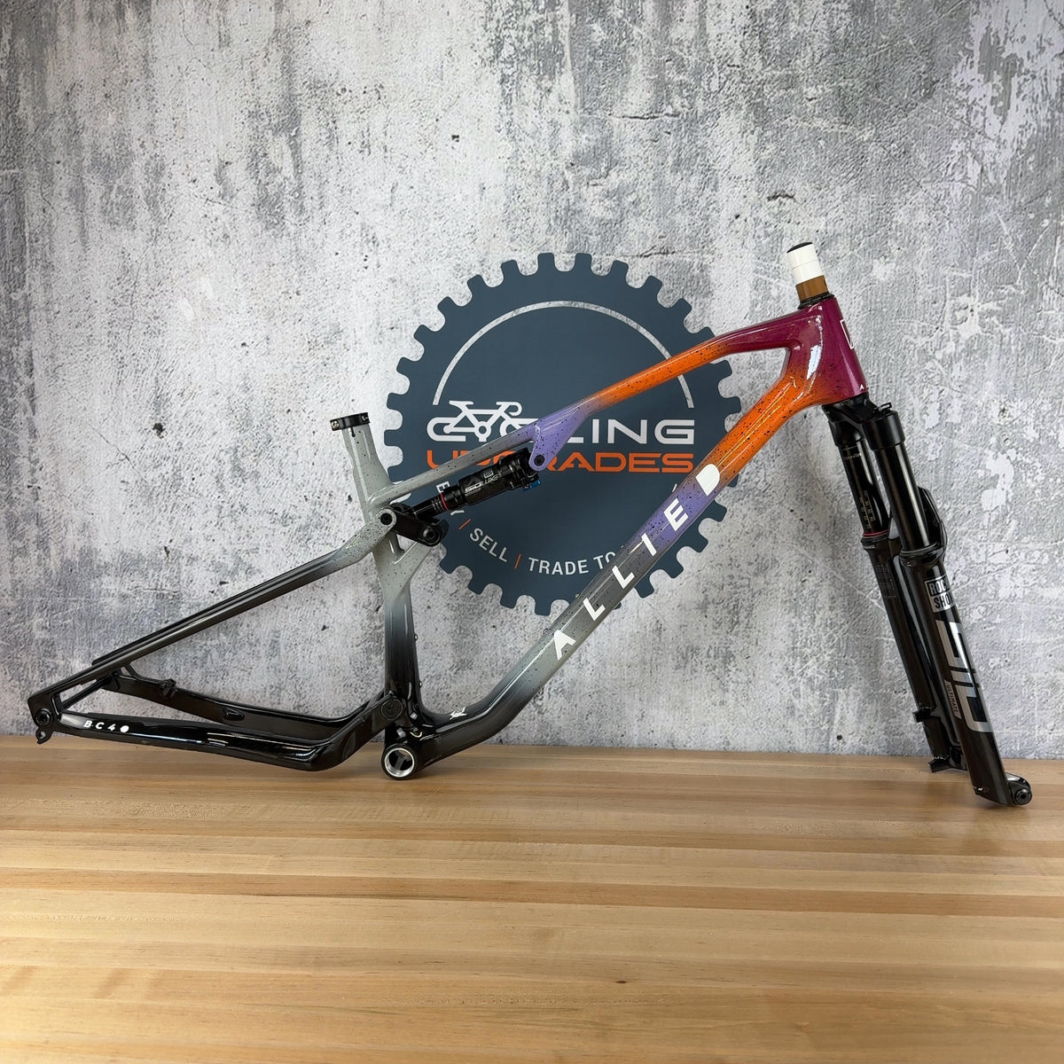 New! 2023 Allied BC40 Large Limited Payson McElveen Carbon MTB Frame MSRP $7360 — photo 2 of 16