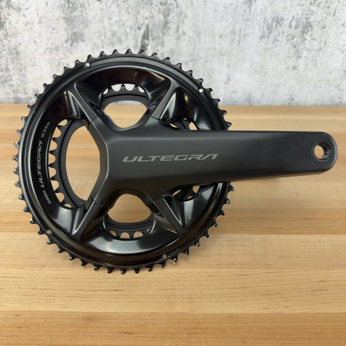 Shimano Ultegra FC-R8100 175mm 52/36T 12-Speed Black Alloy Bike Crankset 720g
