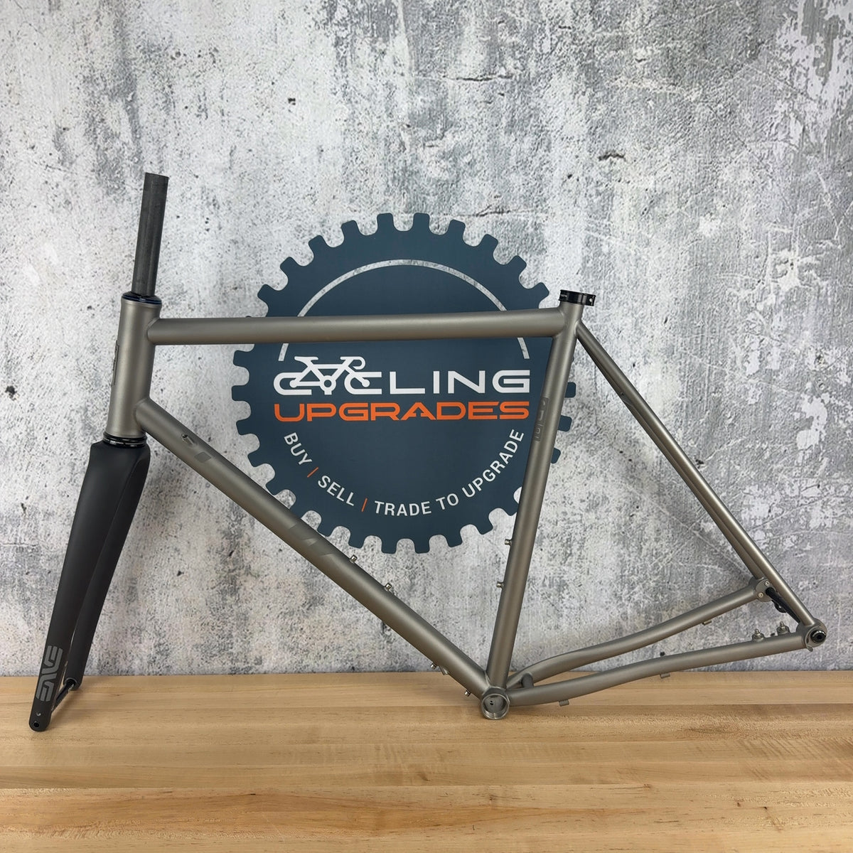 New! 2026 Mosaic GT-2 45 58cm Titanium Gravel Bike Frameset Enve Cane Creek 700c