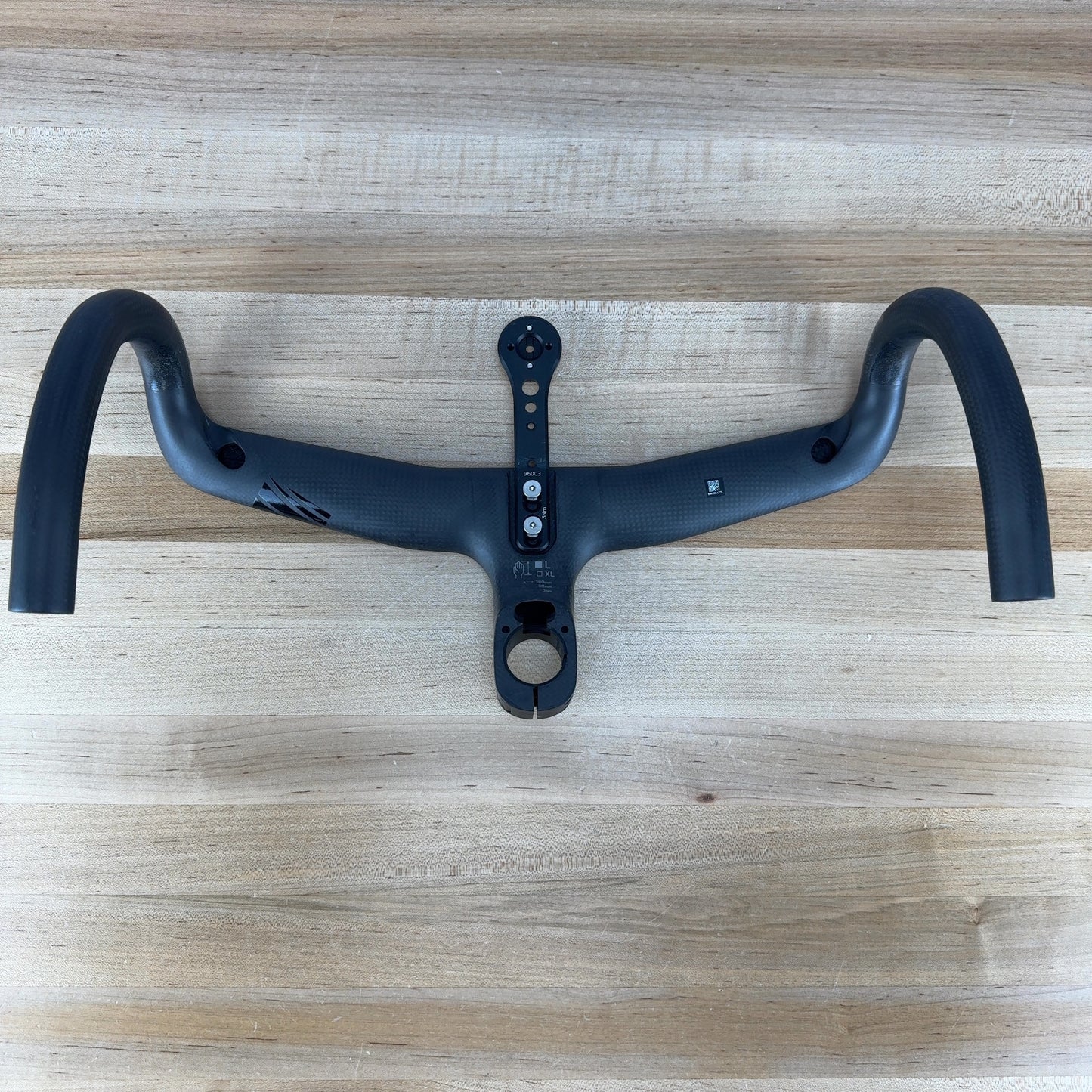 Low Mile! Vision Metron 5D ACR Evo 90x380 L B4 Carbon Integrated Handlebar 395g