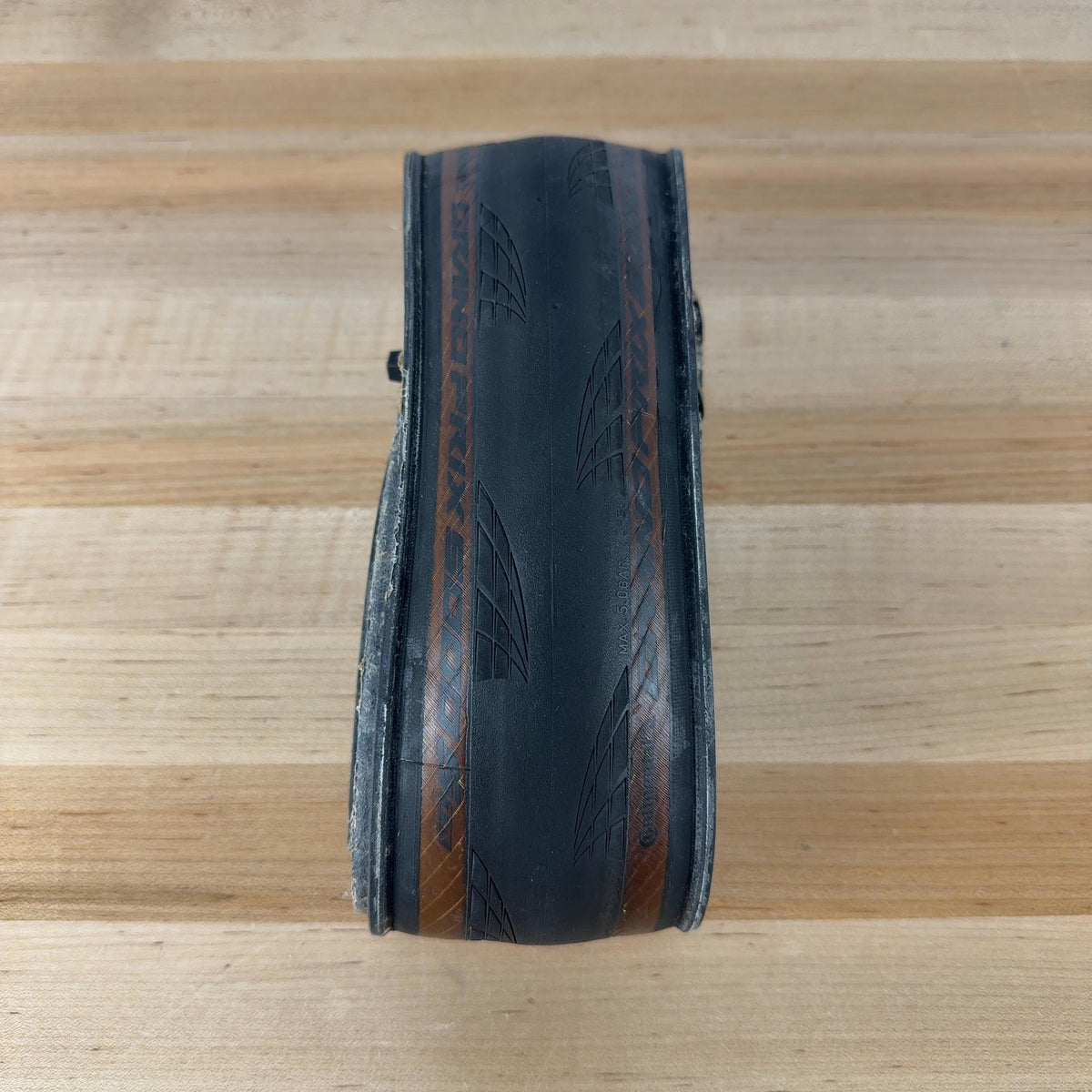 Low Mile! Continental Grand Prix 5000 S TR 32mm Tubeless Tan Single Road Tire — photo 1 of 3