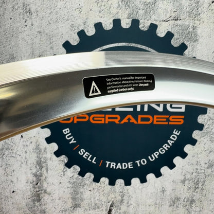 New Take Off! Rolf Prima Vigor Rim Brake Special Edition Silver Rim Brake Alloy Wheelset MSRP $1249