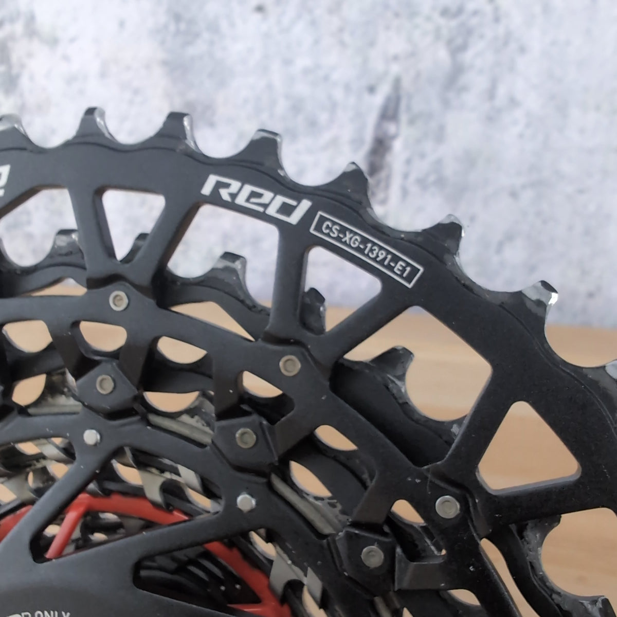 Low Mile! SRAM Red XPLR E1 XG-1391 10-46t Gravel 13 Speed Cassette XDR 296g — photo 6 of 7