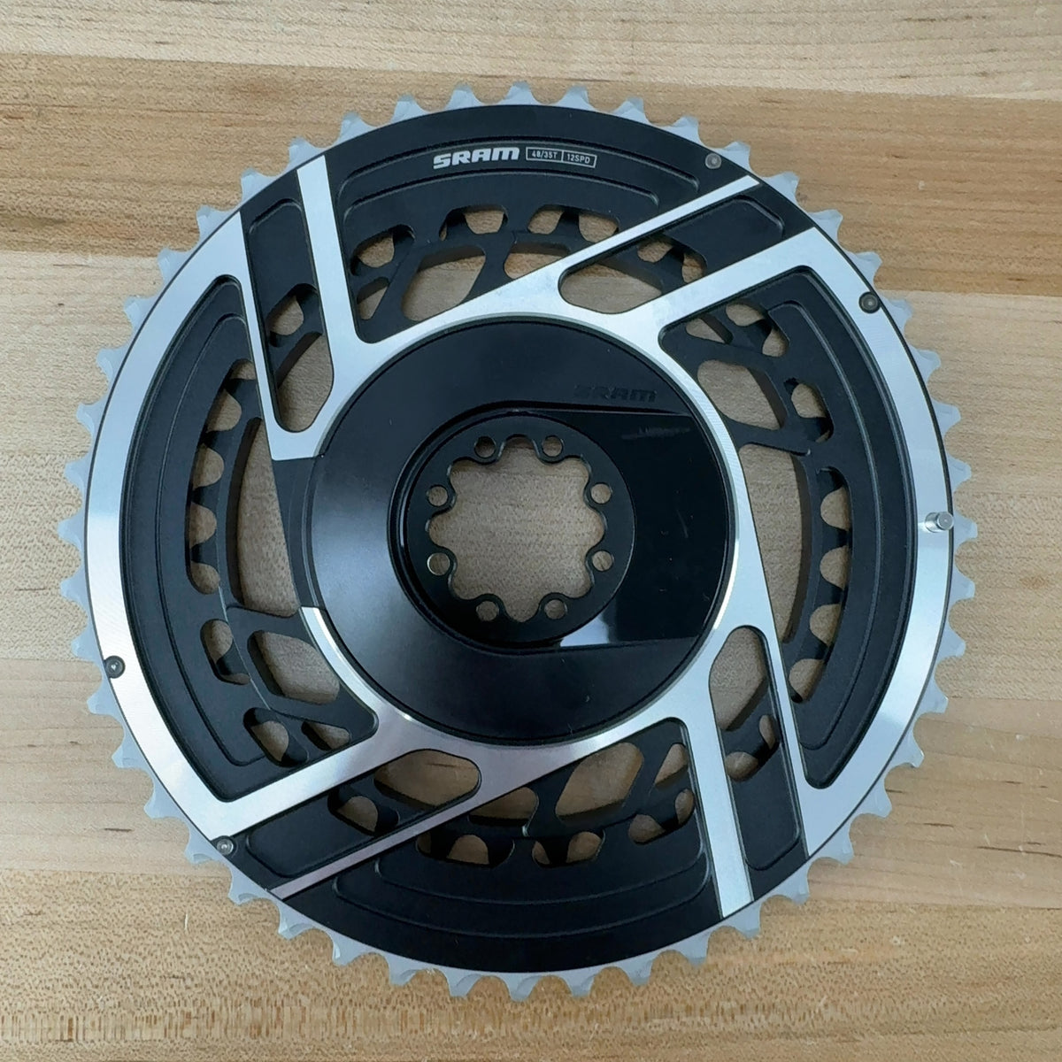 New Take Off! SRAM Red AXS E1 48/35t 12-Speed 8-Bolt Bike Chainring Set 237g