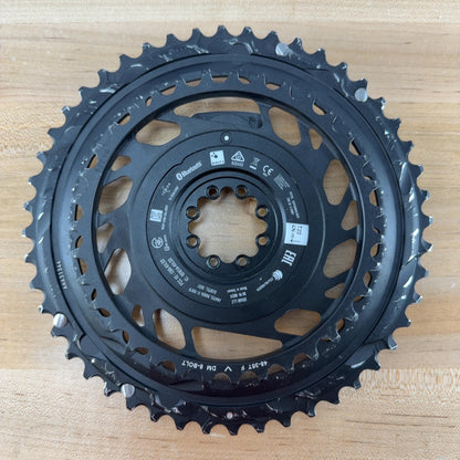 Light Use! SRAM Red AXS E1 Quarq Power Meter 48/35t 12-Speed Chainring Set 265g
