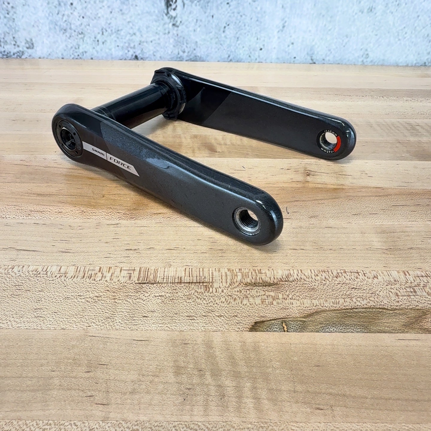 SRAM Force AXS D2 165mm DUB Carbon 8-Bolt 12-speed Crankset without Chainrings