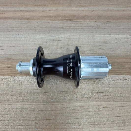 Chris King R45 Rear 24 Hole Rim Brake Quick Release Black Alloy Bike Hub 222g