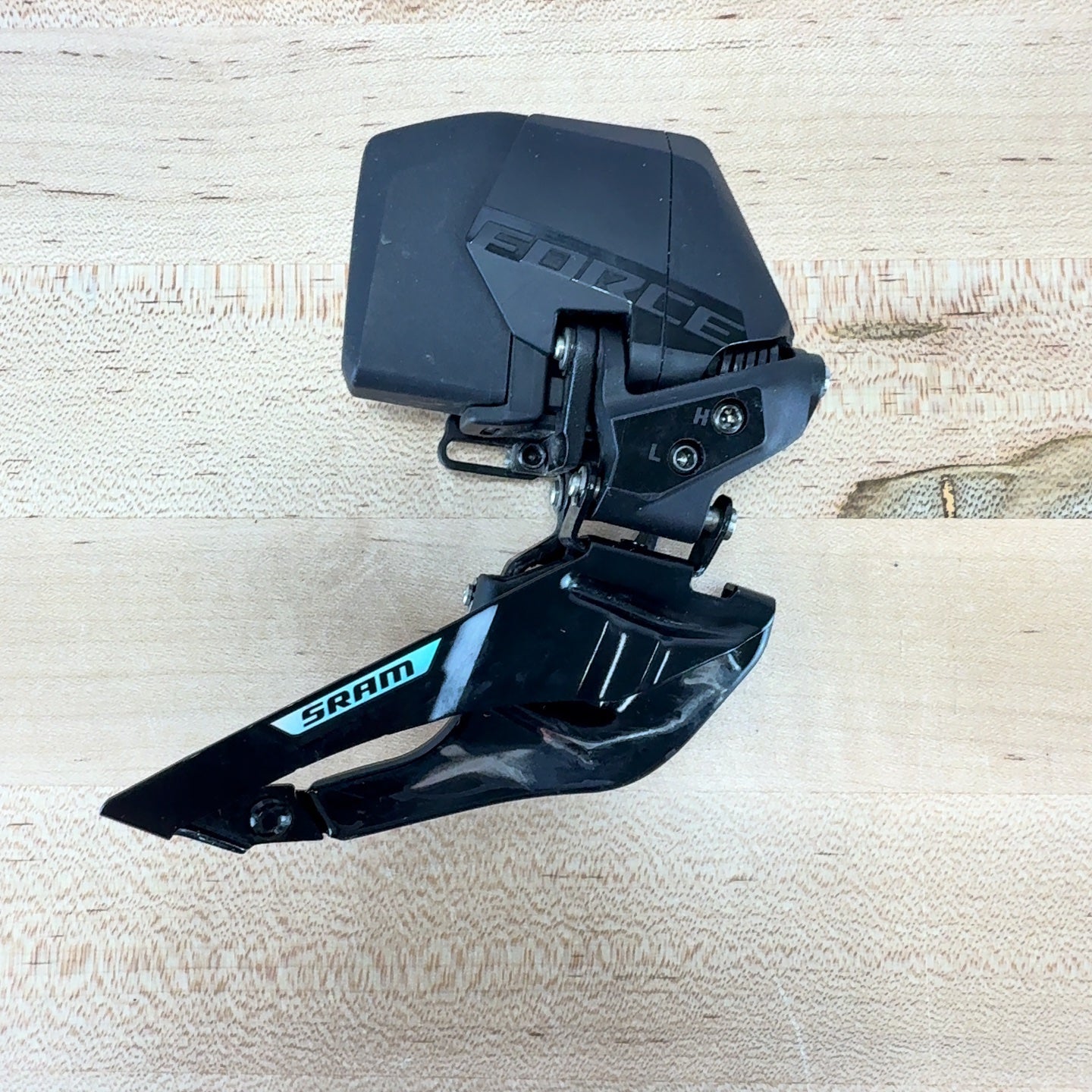 SRAM Force AXS E1 12-Speed Braze-On Electronic Front Derailleur w/Battery
